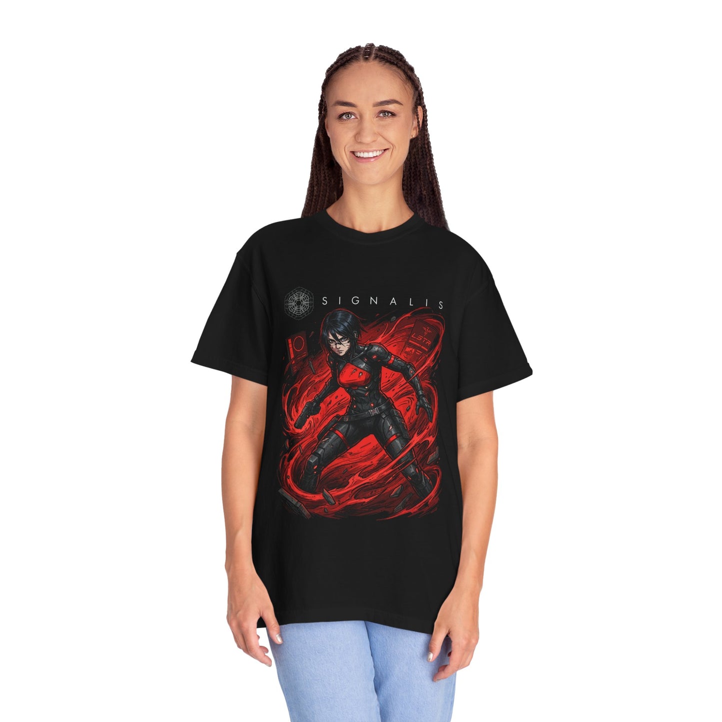 Signalis Ariane Yeong Elster Deep Space Romance Pixel Horror Premium T-Shirt