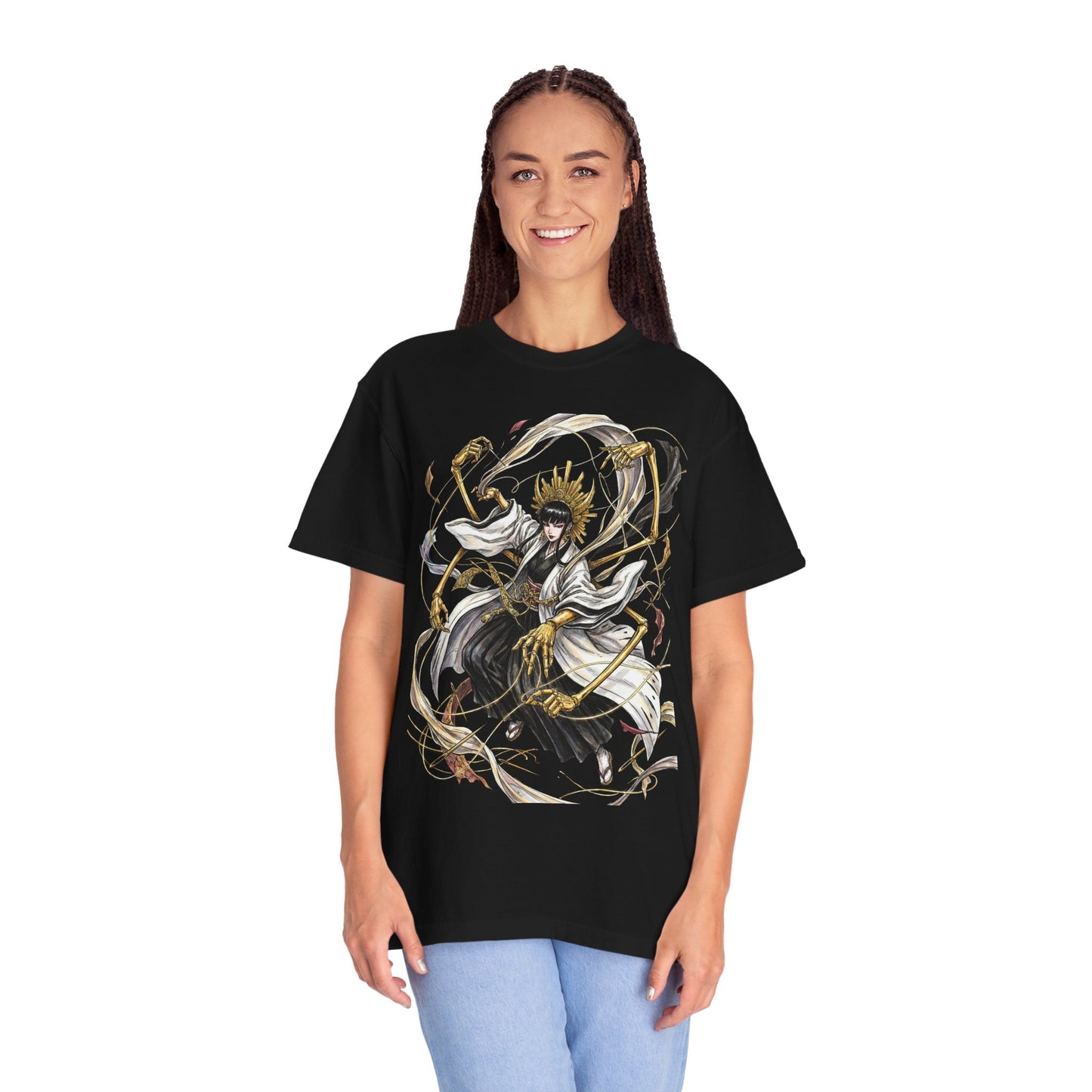 Senjumaru Shutara Bleach Great Weave Guard Multi-Arm Design Premium T-Shirt