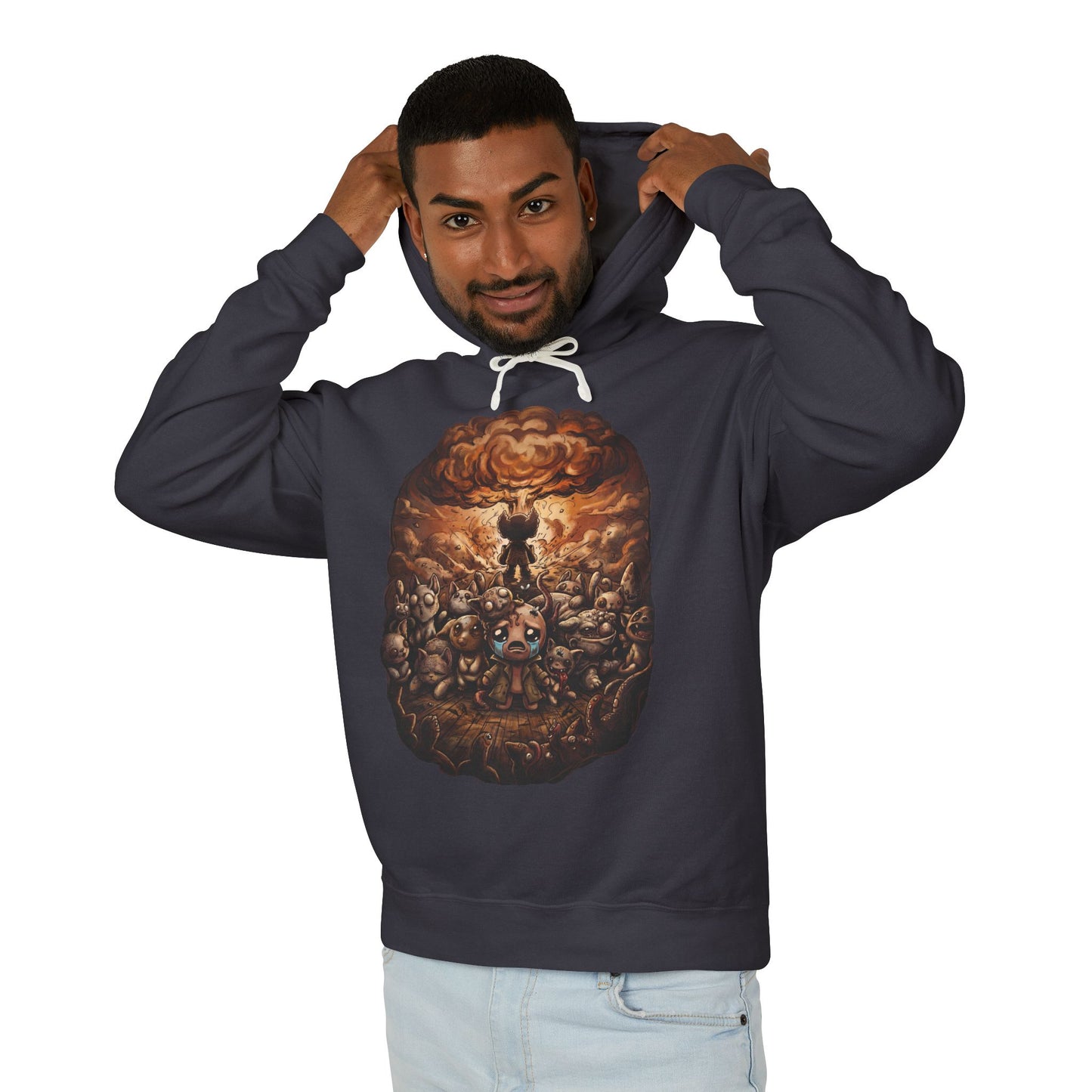Child's Skull Tears Mewgenics T-Shirt | Binding of Isaac Crossover Unisex Premium Hoodie