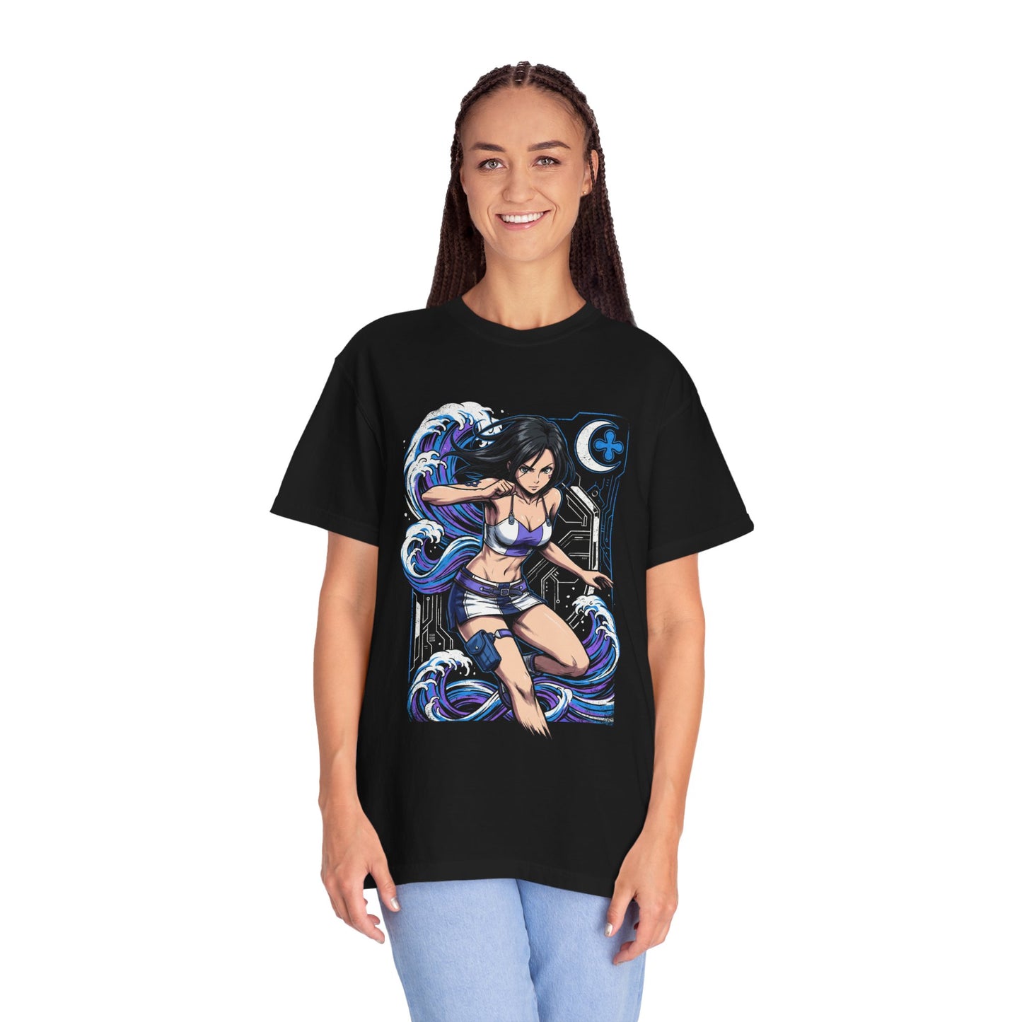Talho Yuki Eureka Seven Gekko Crew Leader Portrait Premium T-Shirt