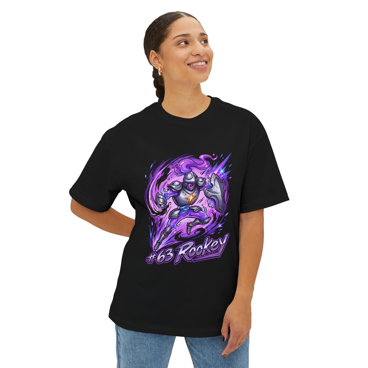 Rookey Aniimo Elemental Burst Creature Art - Oversized Premium Tee