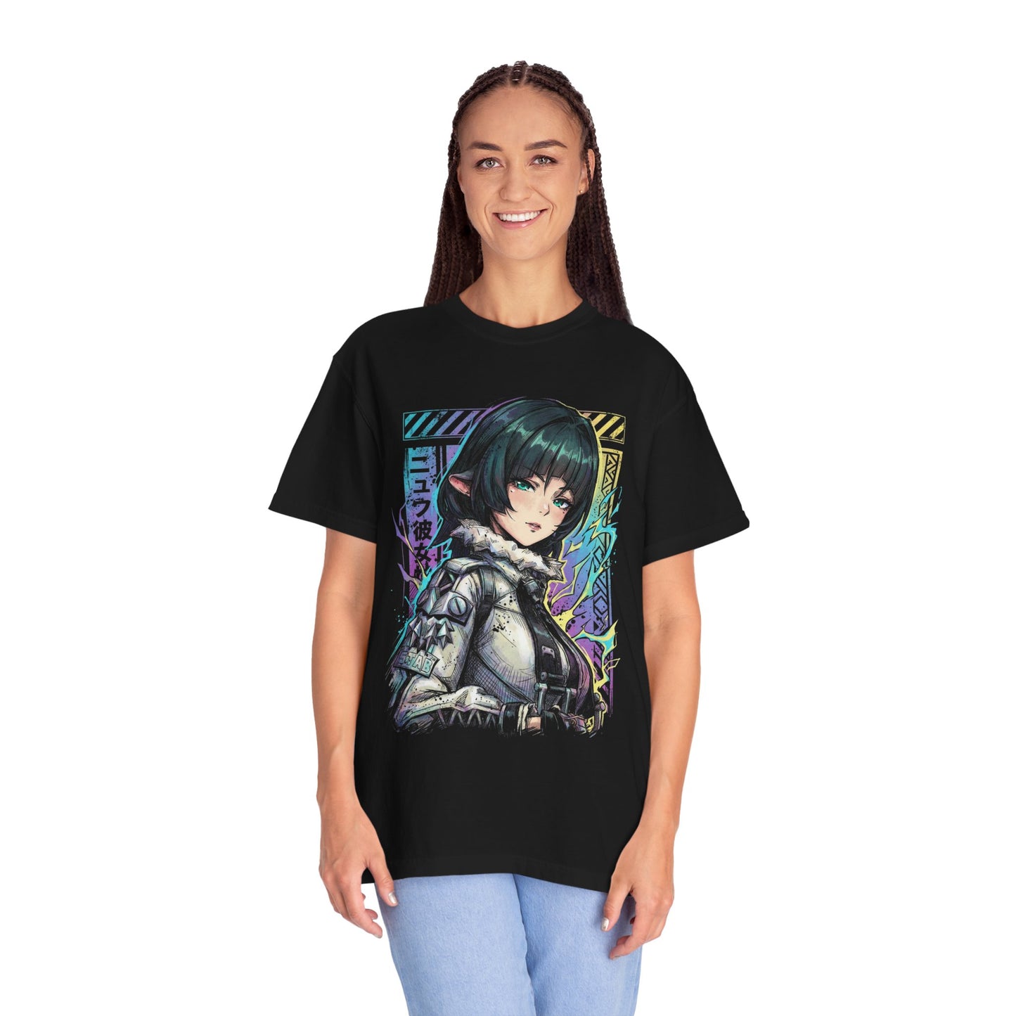 Jane Doe ZZZ Fanged Metal Build Premium T-Shirt