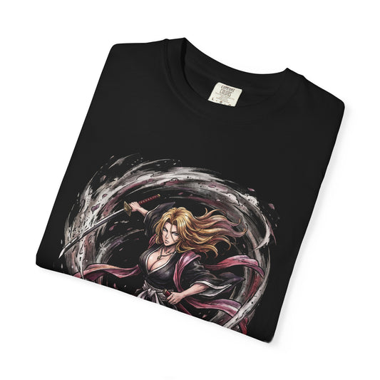 Bleach Rangiku Matsumoto Voluptuous Shinigami Pose Premium T-Shirt