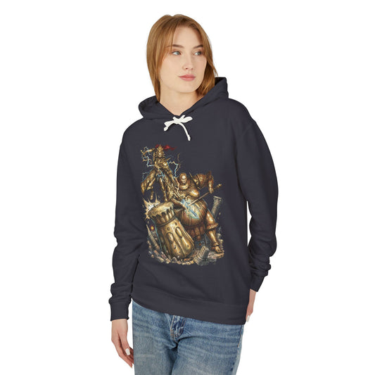 Ornstein Smough Golden Spear Hammer Battle Unisex Premium Hoodie