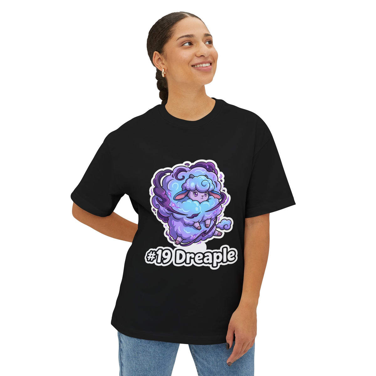Dreaple Aniimo Sticker Art Creature Art - Oversized Premium Tee