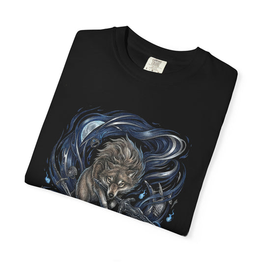Great Grey Wolf Sif Loyal Knight Companion Premium T-Shirt