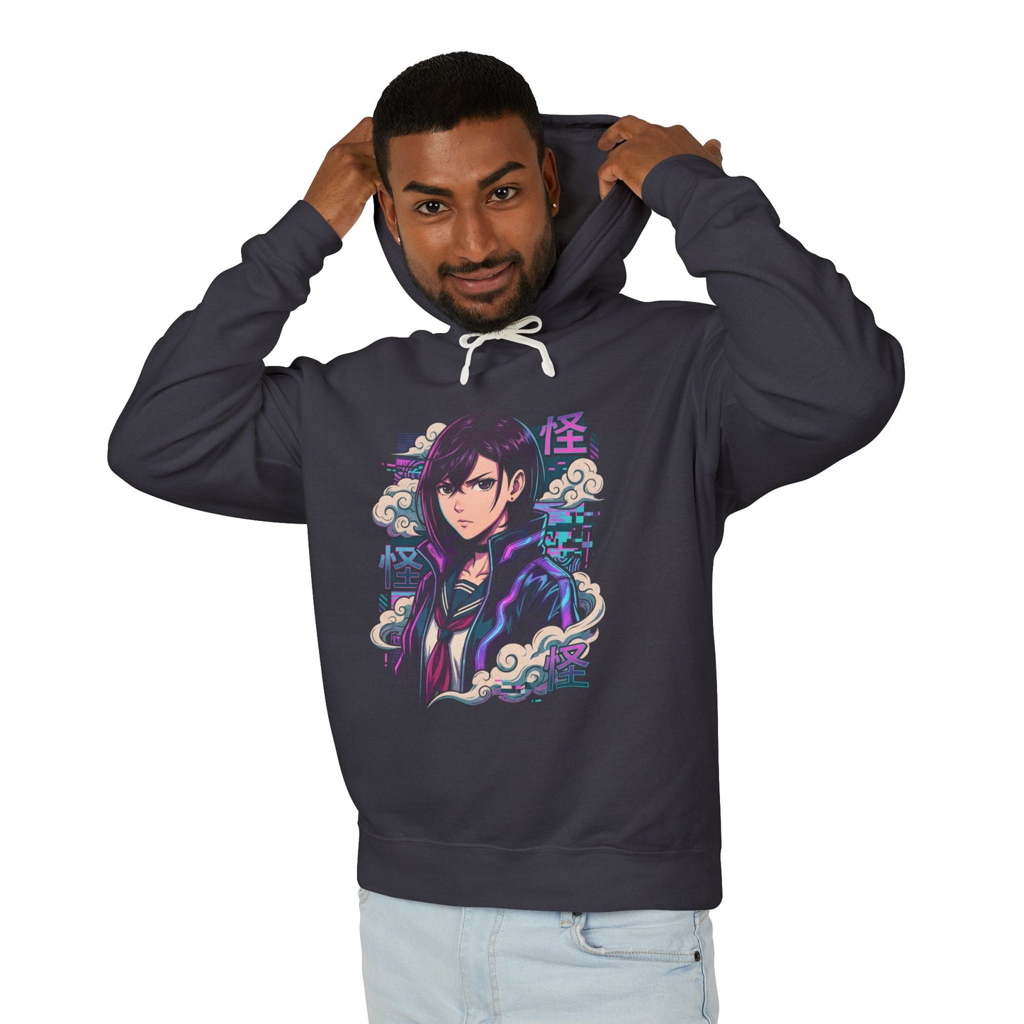 Dandadan Momo Ayase Occult Psychic Girl Design Unisex Premium Hoodie