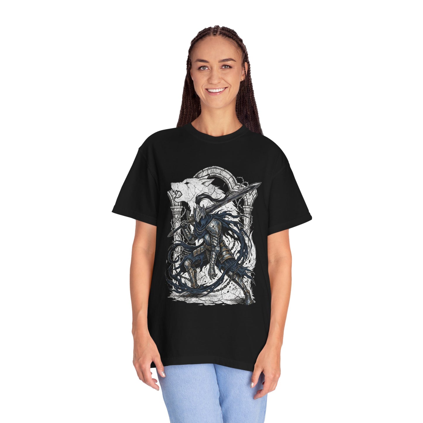 Cursed Greatsword Artorias Epic Battle Art Premium T-Shirt