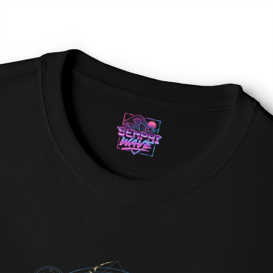 Reverse 1999 Arcana Blue Magic Circle Fan Art Oversized T-Shirt