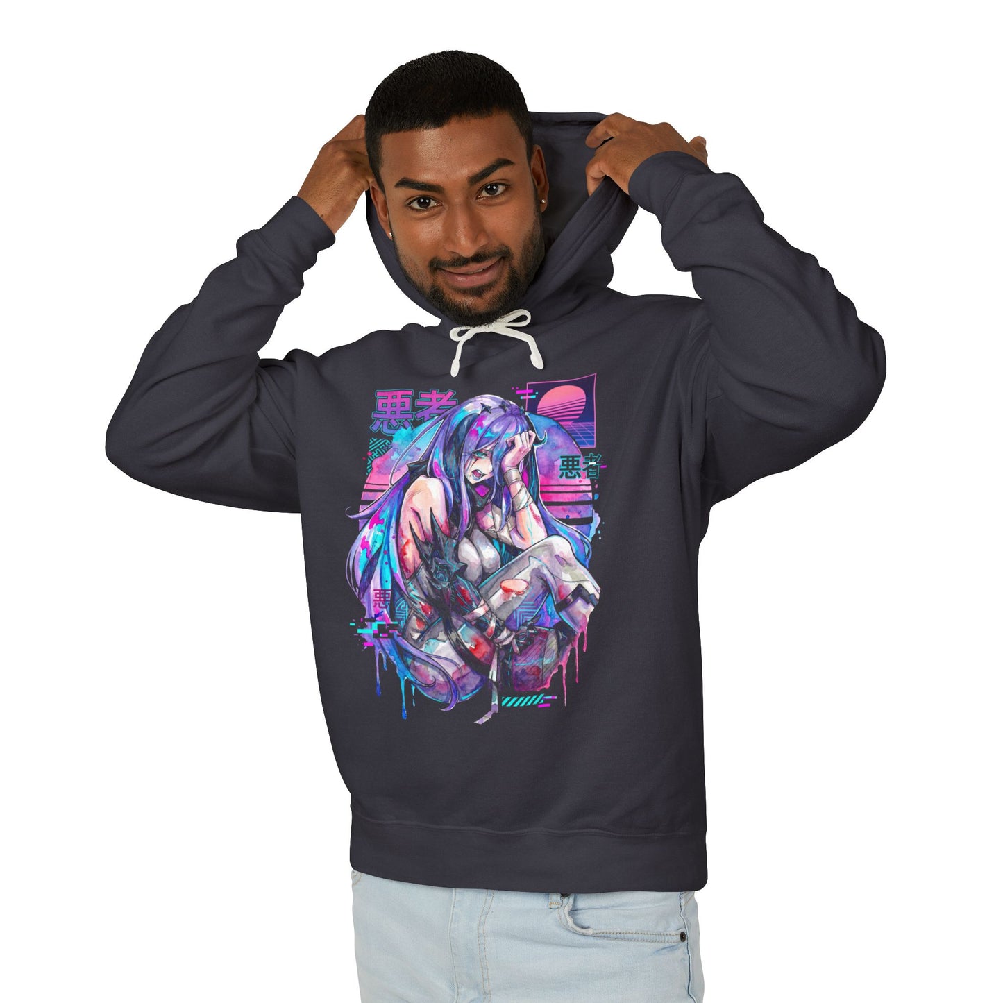 Narja Veracity Stack Healing and Defense Buff Chaos Zero Nightmare Fan Design Unisex Premium Hoodie