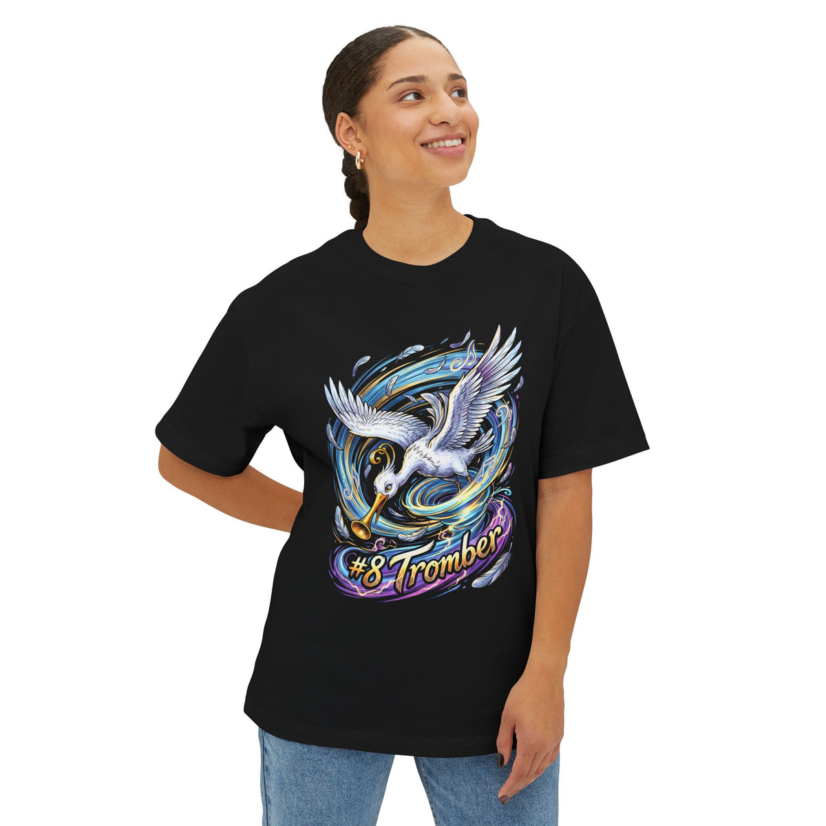 Tromber Aniimo Elemental Burst Creature Art - Oversized Premium Tee