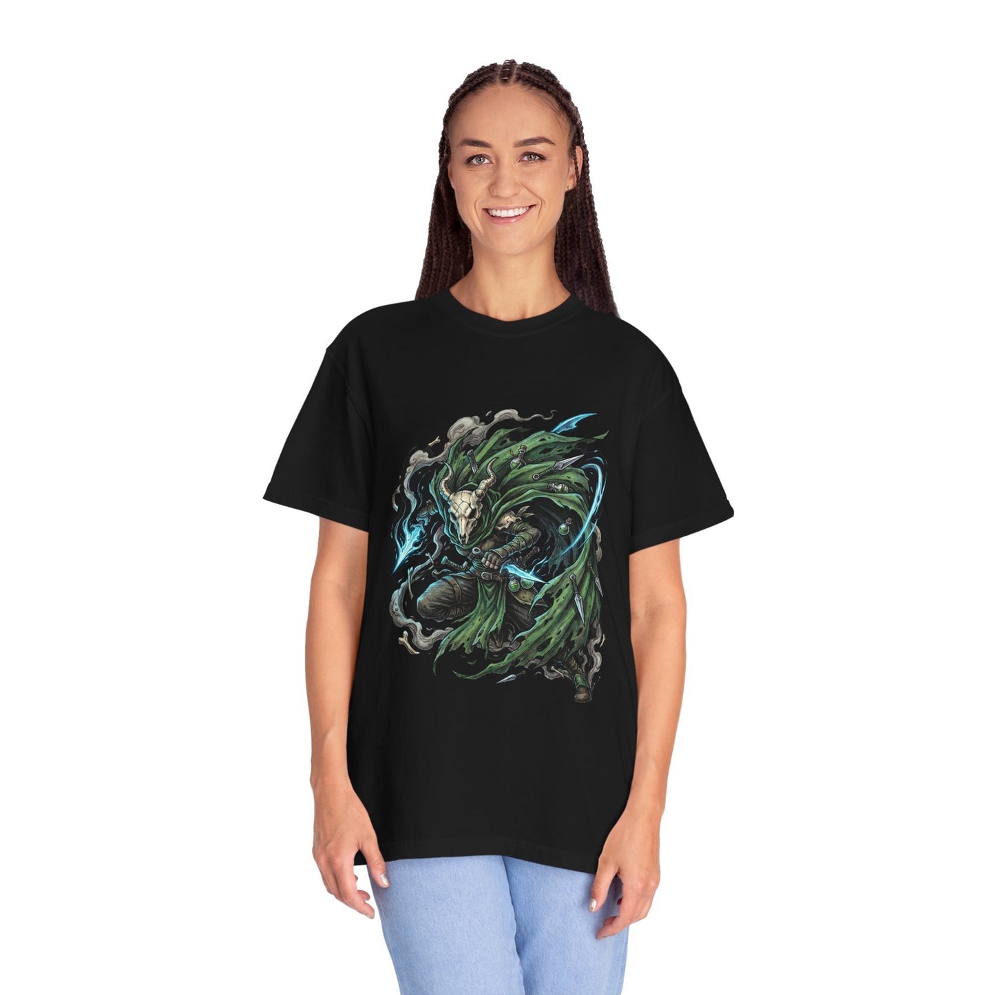 Slay the Spire Silent Inspired – Discard Acrobatics Backflip Pose Premium T-Shirt