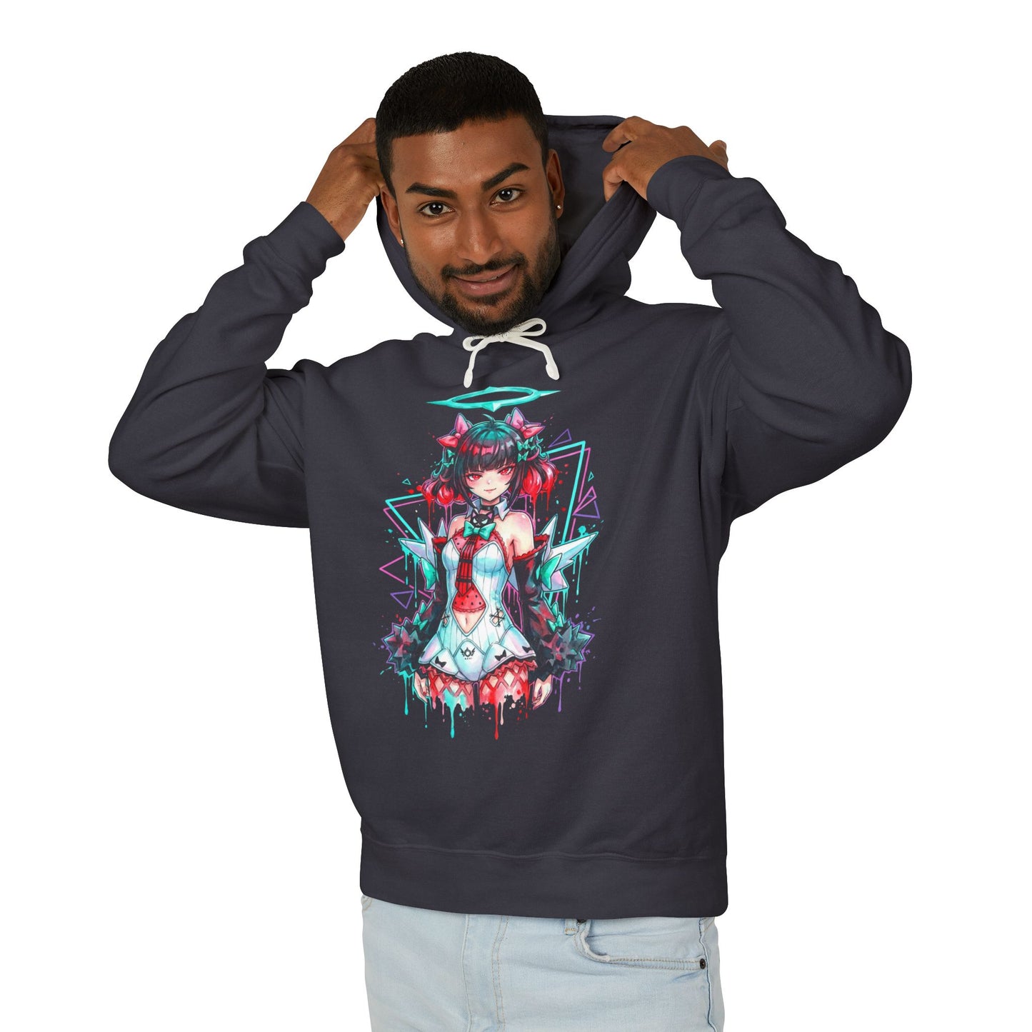 Zenless Zone Zero Nangong Yu Vaporwave Aesthetic Design Unisex Premium Hoodie