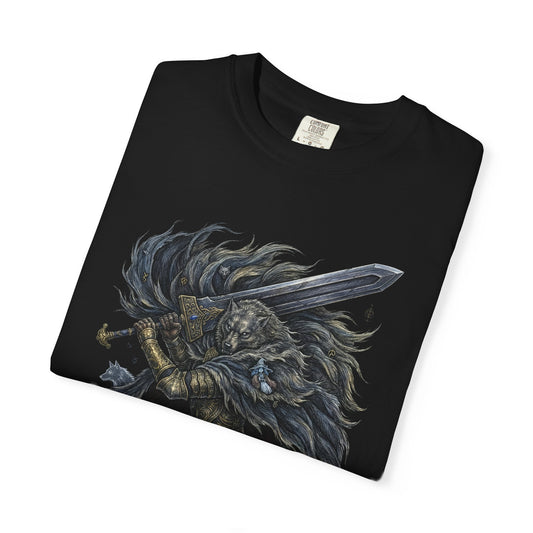 Blaidd the Half Wolf Armored Wolf Warrior Premium T-Shirt