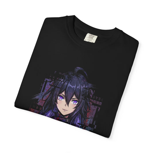 Seele HSR Underworld Fighter Purple Hair Teal Highlights Portrait Premium T-Shirt