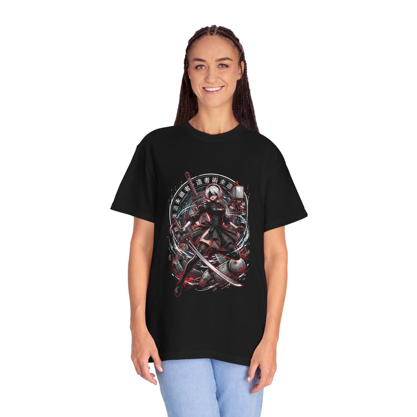 2B Android Maelstrom Torrent NieR Automata Design Premium T-Shirt