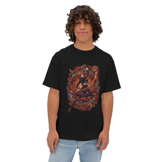 Nobara Kugisaki: Hairpin & Resonance Attack Art Jujutsu Kaisen Oversized T-Shirt
