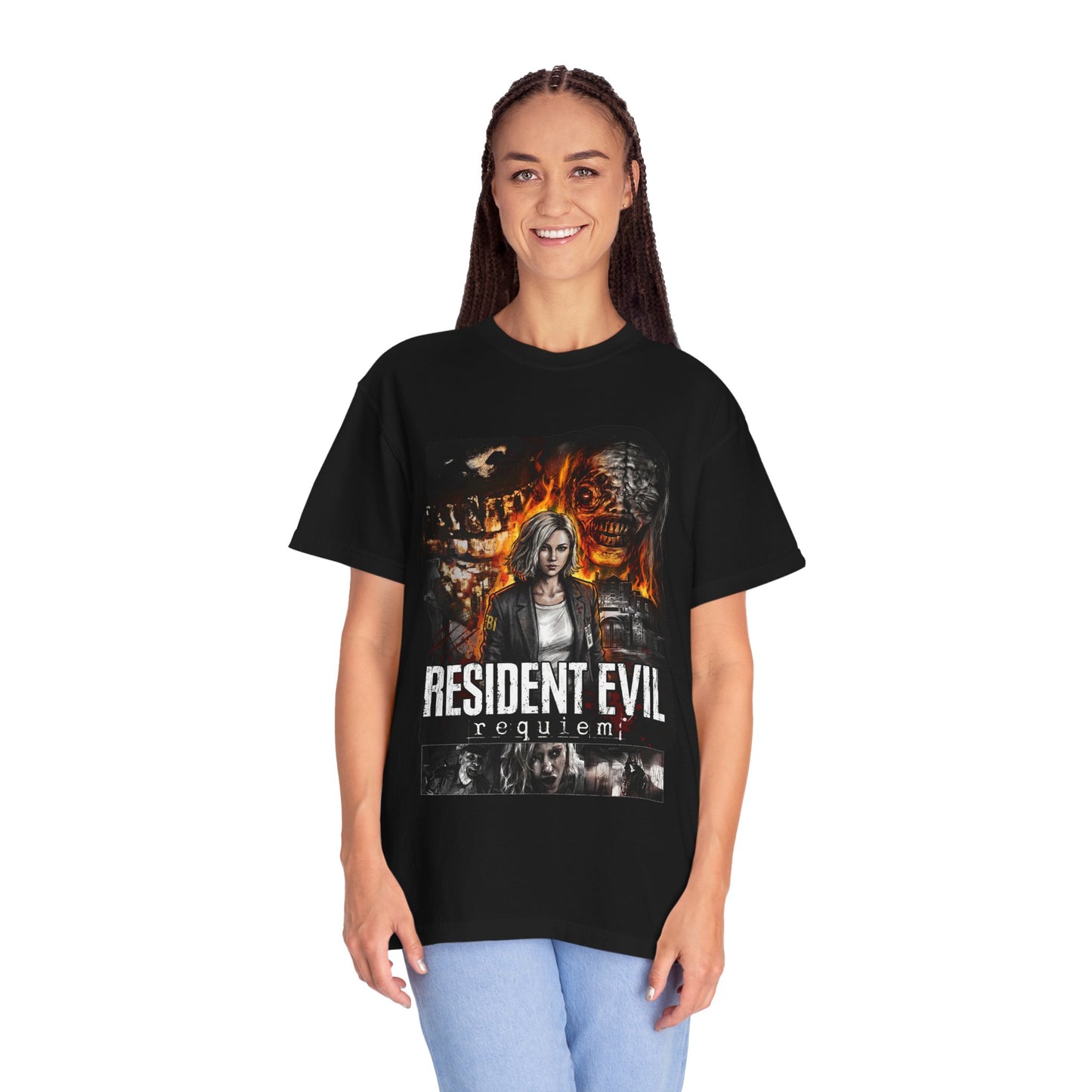 Grace Ashcroft Resident Evil Requiem Trauma Driven Heroine Art Premium T-Shirt
