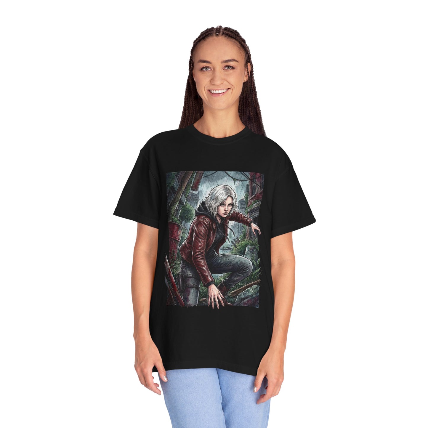 Resident Evil Requiem Grace Ashcroft Powerless Analyst Fear Vibes Premium T-Shirt