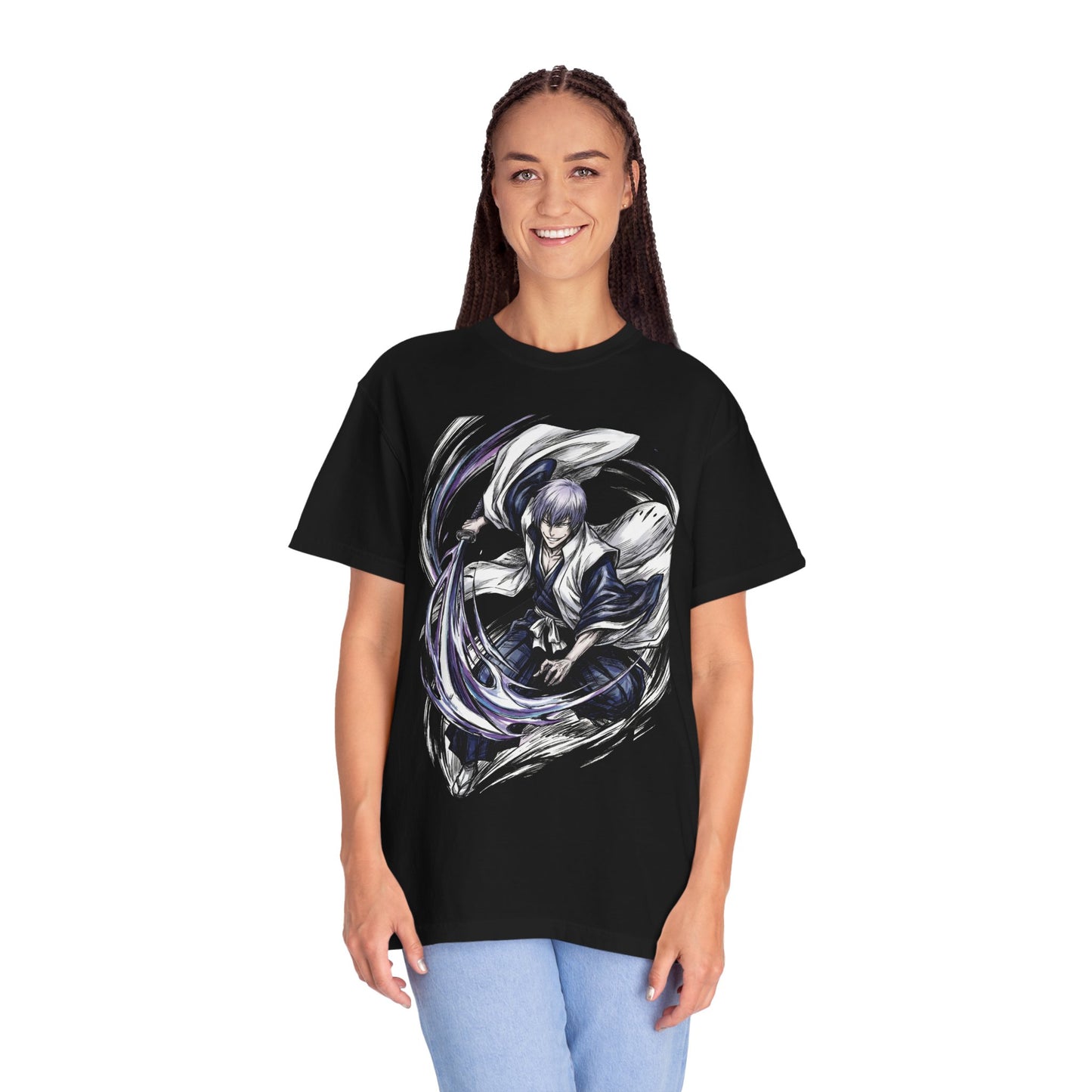 Gin Ichimaru Bleach 3rd Division Captain Fan Art Premium T-Shirt