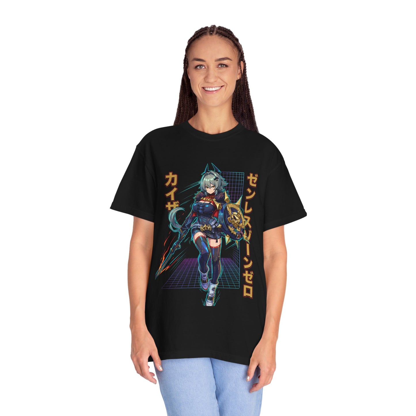 Caesar King Zenless Zone Zero Retro Synthwave Knight Premium T-Shirt