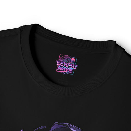 Zenless Zone Zero Vivian Purple Umbrella Night City Fan Art Oversized T-Shirt