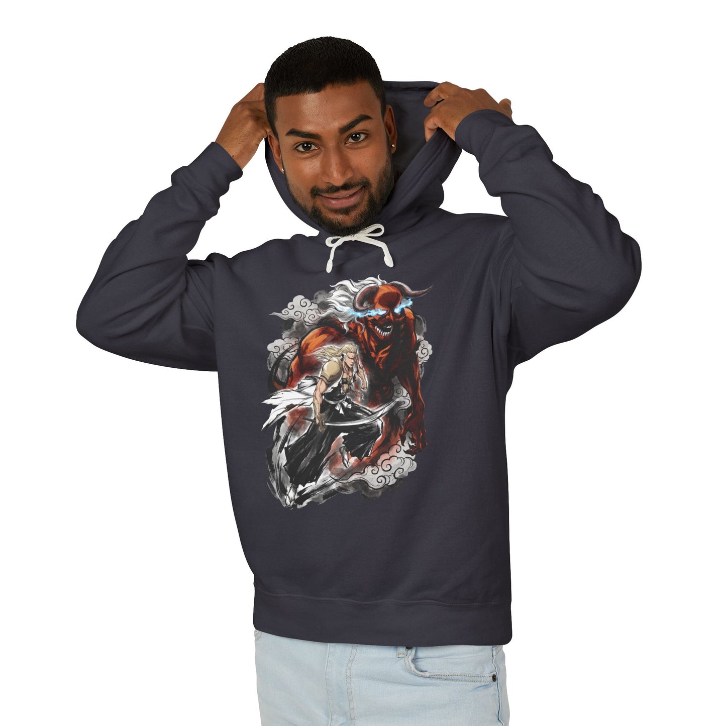 Sajin Komamura Bleach 7th Division Captain Fan Art Unisex Premium Hoodie