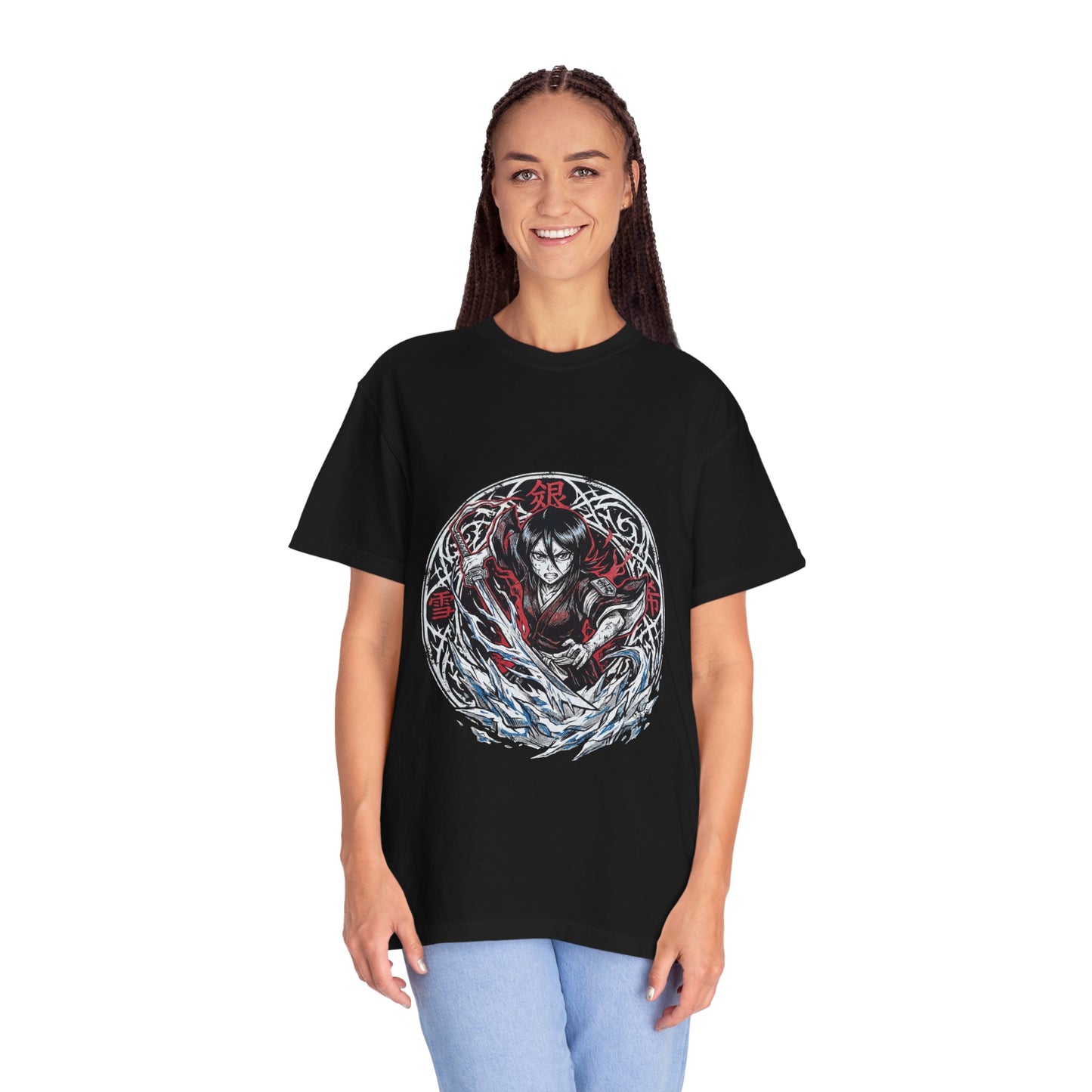 Bleach Rukia Kuchiki 13th Division Lieutenant Pose Premium T-Shirt