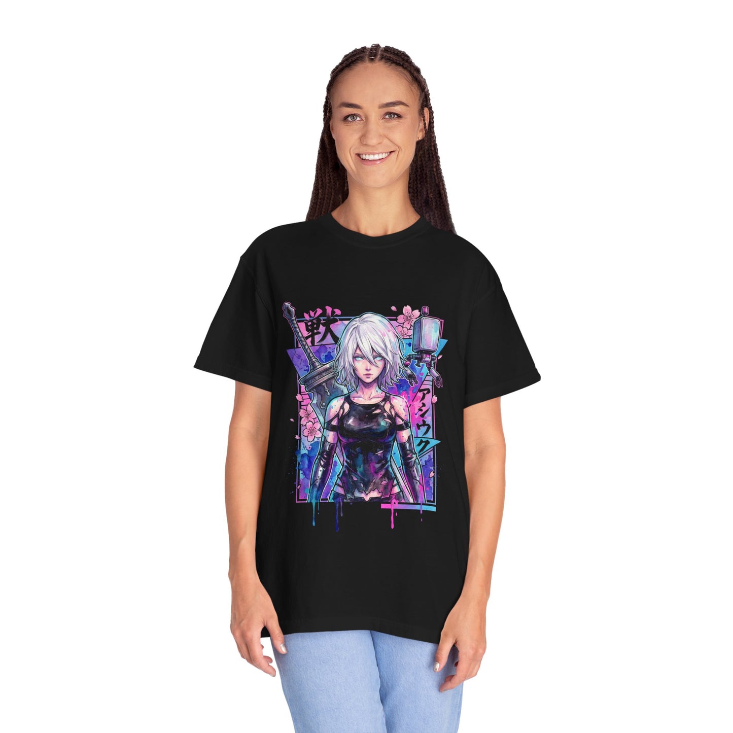 NieR Automata A2 YoRHa Type A No 2 Prototype Attacker Design Premium T-Shirt