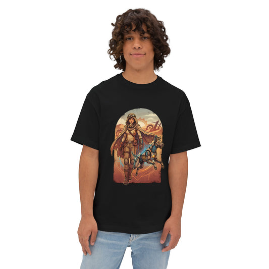 Wasteland Scout Wasteland Scout Gaming Graphic Oversized Tee