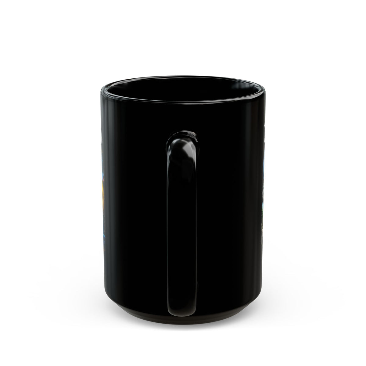 Palworld Grizzbolt Minigun Pal Squad Charge Fan Art Black Mug