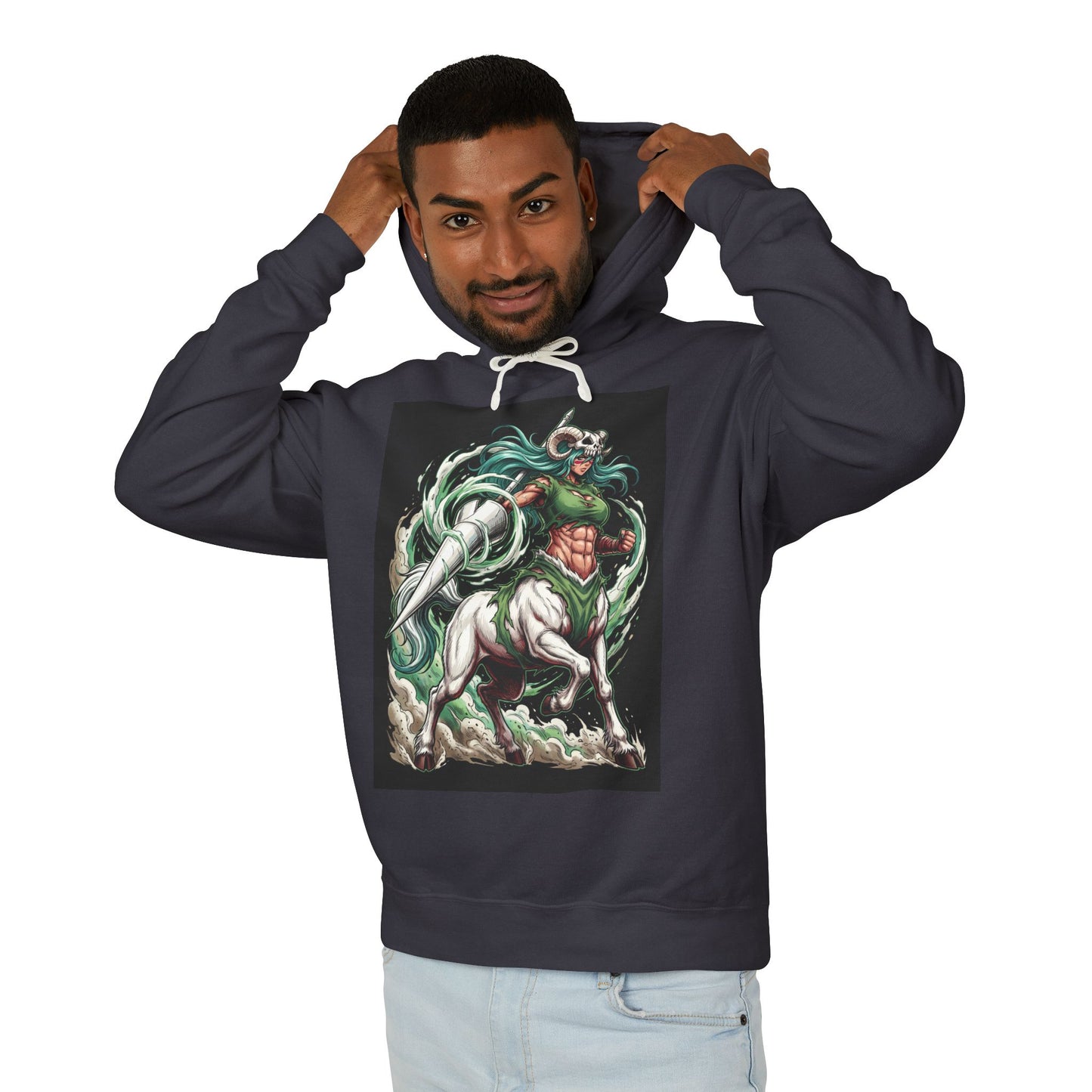 Bleach Nelliel Tu Odelschwanck Scarred Face Espada Illustration Unisex Premium Hoodie