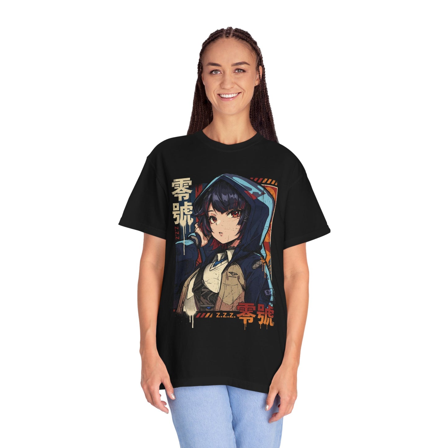 Ellen Joe ZZZ Shark Tail Scissors Maid Outfit Art Premium T-Shirt