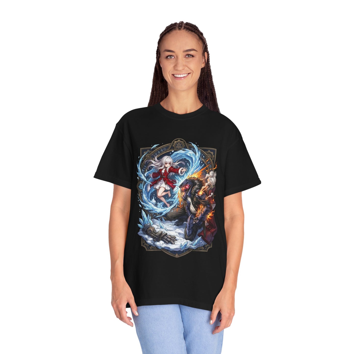 Clara Honkai Star Rail Svarog Mech Fan Art Premium T-Shirt