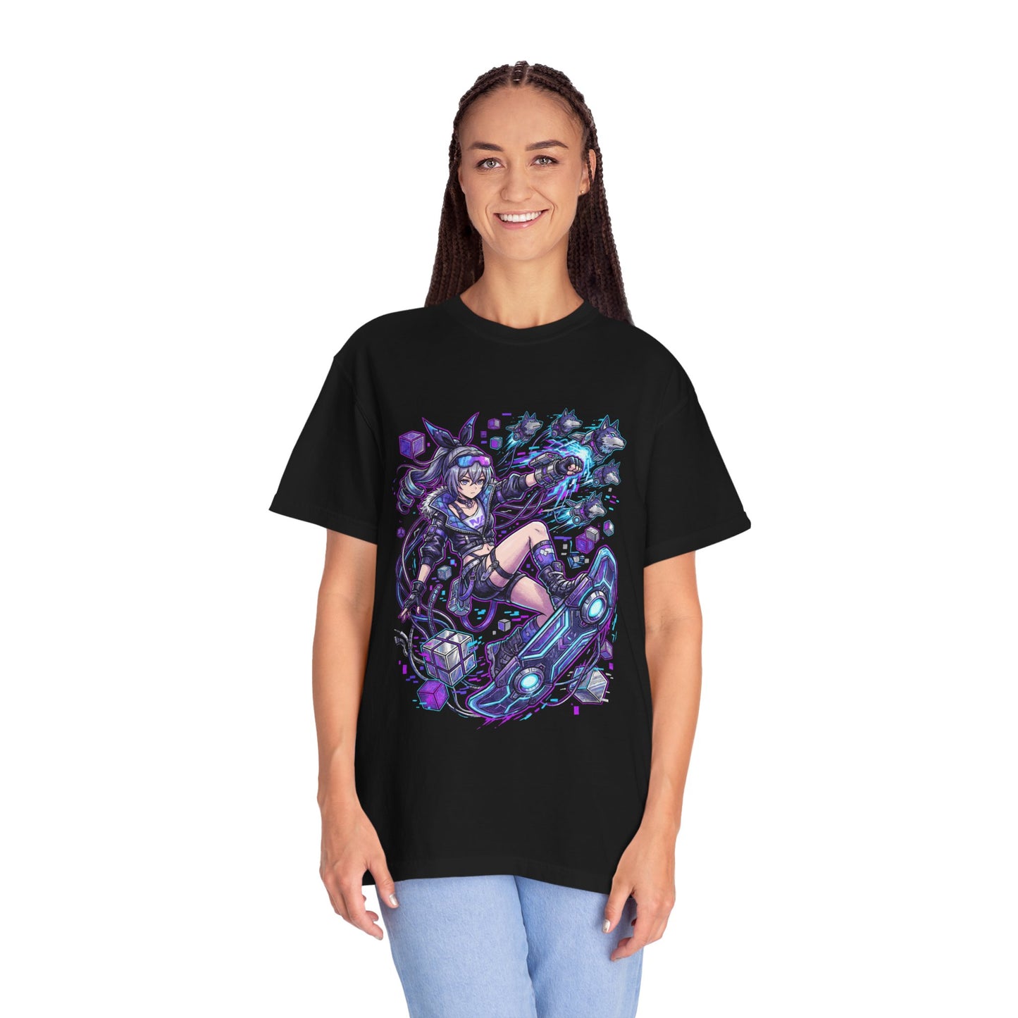Silver Wolf Honkai Star Rail: Stellaron Hunter Hacker Premium T-Shirt