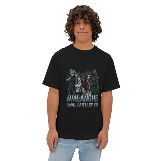 Final Fantasy VII Meteor Summon Catastrophe Threat Premium Oversized Unisex T-Shirt