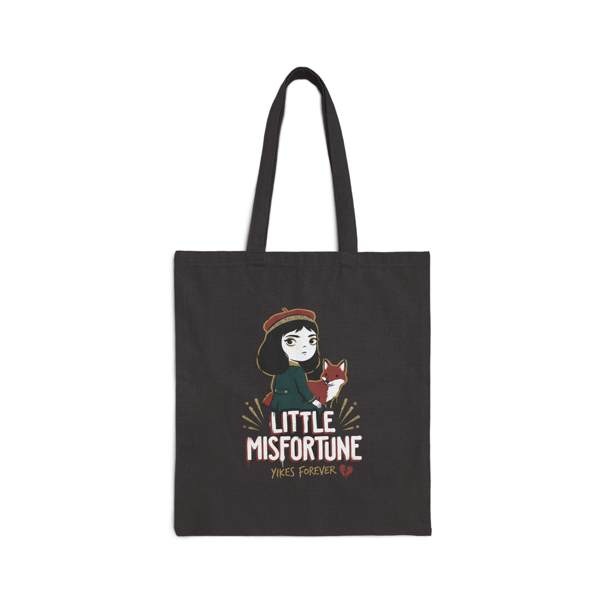 Little Misfortune Fox Friend Logo Tote Bag