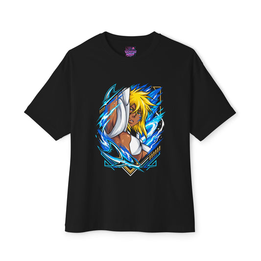 Tier Harribel Bleach Long Blonde Hair Espada Icon Premium Oversized Unisex T-Shirt