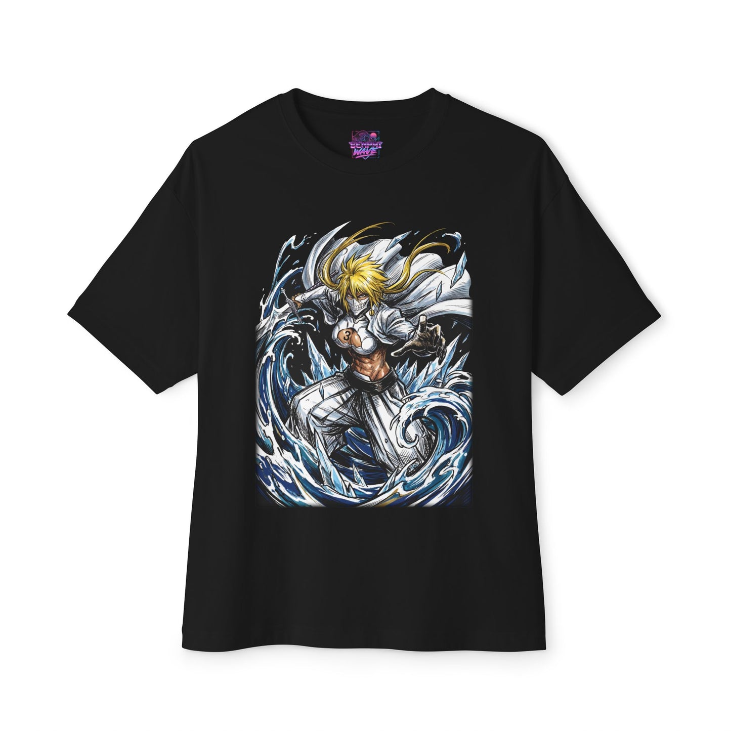 Bleach Tier Harribel Golden Blonde Hair Warrior Premium Oversized Unisex T-Shirt