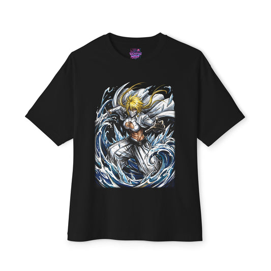 Bleach Tier Harribel Golden Blonde Hair Warrior Premium Oversized Unisex T-Shirt