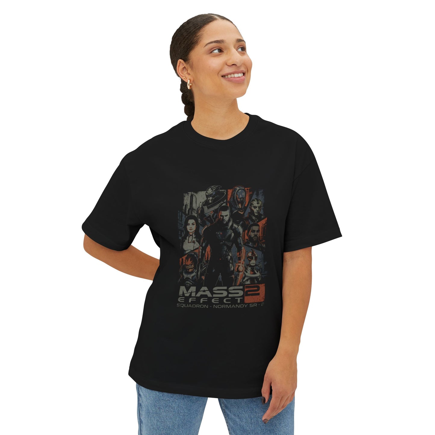 Mass Effect: Citadel Spectre Shepard Premium Oversized Unisex T-Shirt
