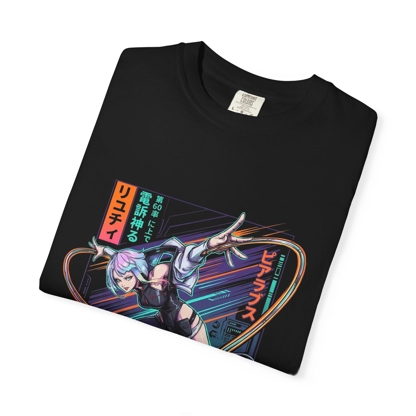 Lucy Guilty Gear: Night City Netrunner Guest Character Premium T-Shirt