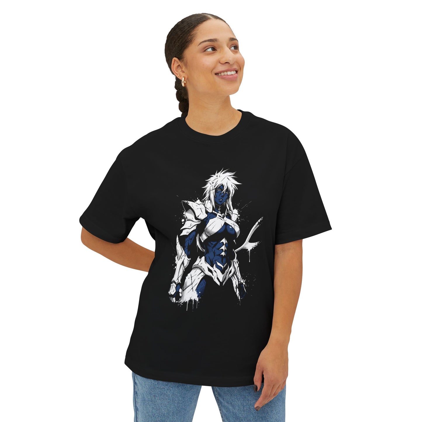 Harribel Shark Mask Ocean Power Premium Oversized Unisex T-Shirt