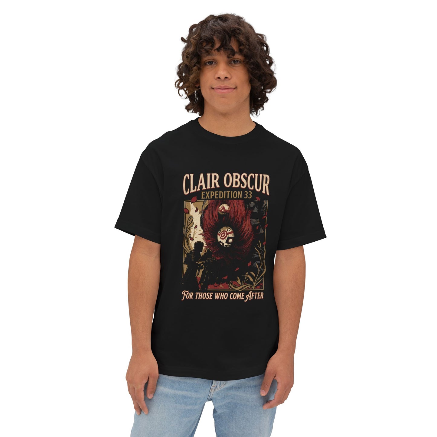 Clair Obscur Expedition 33: Streetwear Premium Oversized Unisex T-Shirt