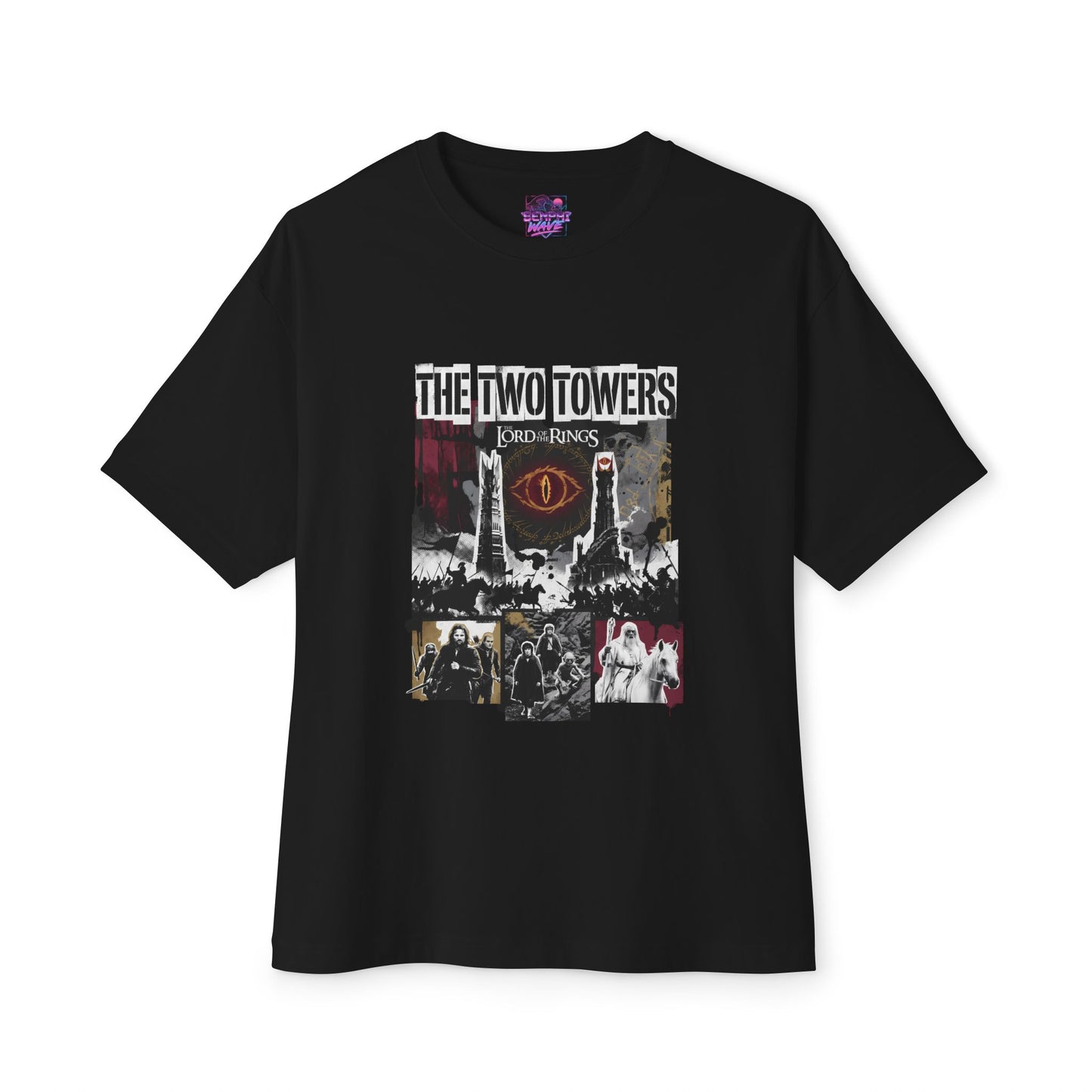 Lord of the Rings: Middle-earth Cinematic Masterpiece Premium Oversized Unisex T-Shirt
