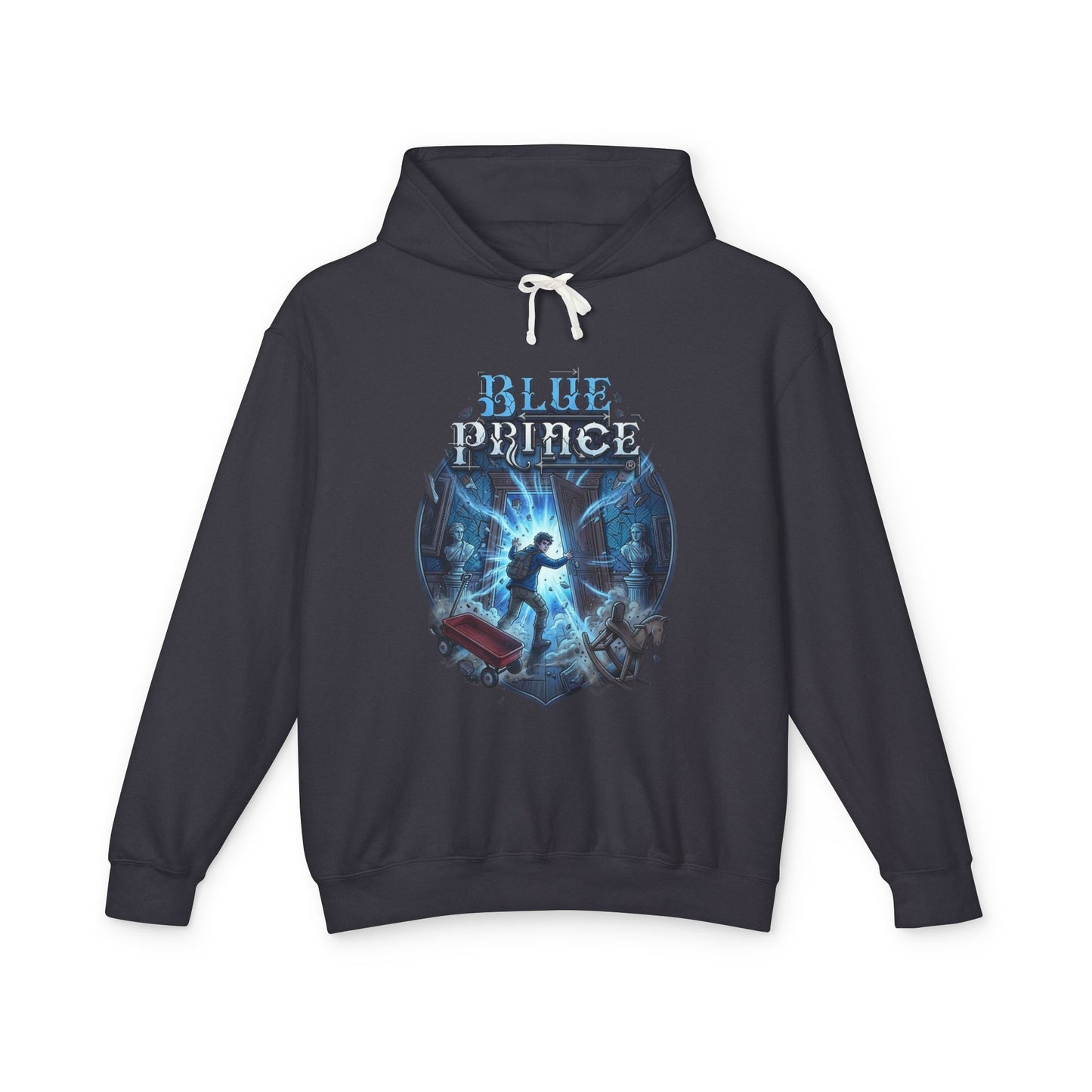 Blue Prince Simon Heir Mysterious Manor Room 46 Art Unisex Premium Hoodie
