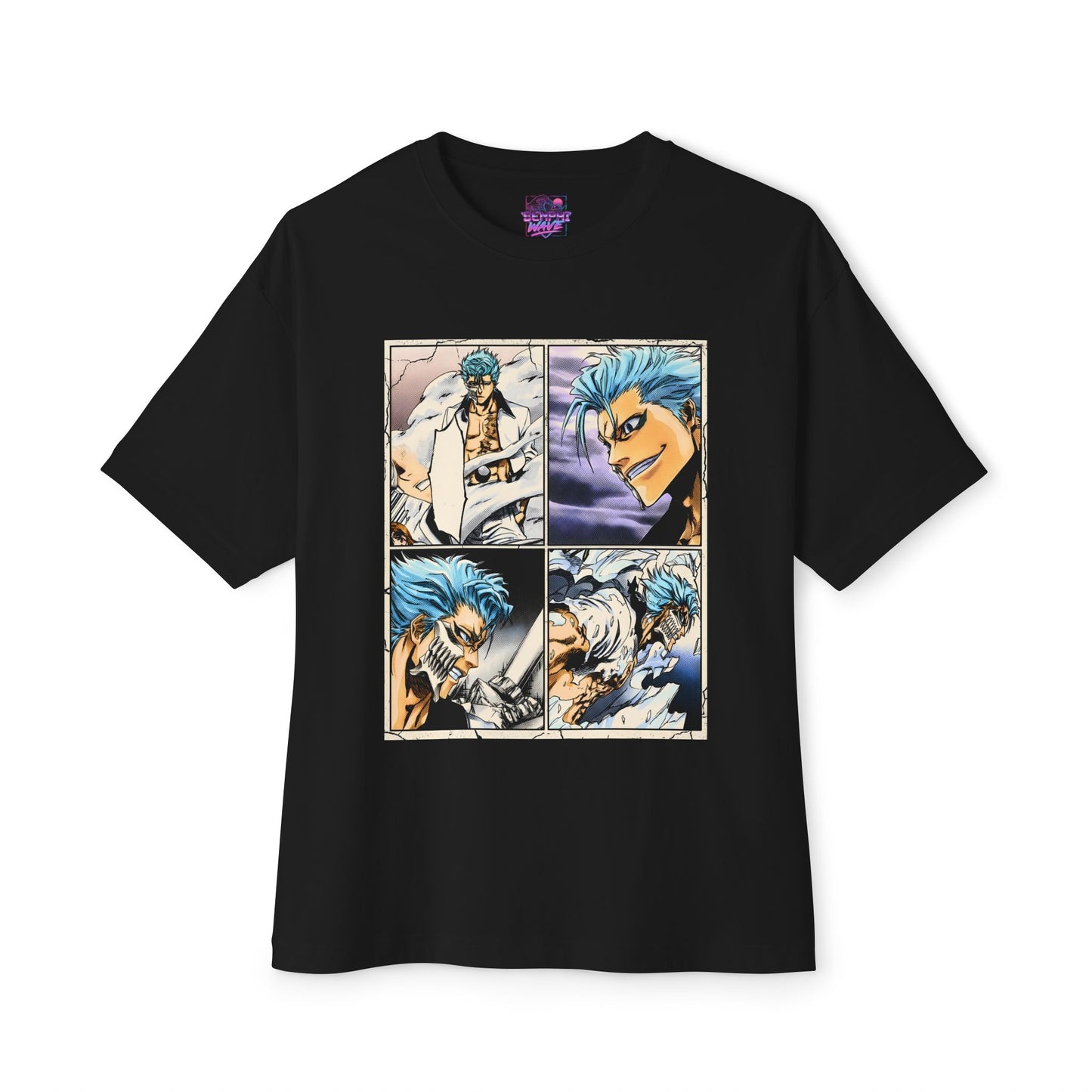 Grimmjow Bleach Manga Scene Vintage Streetwear Shirt