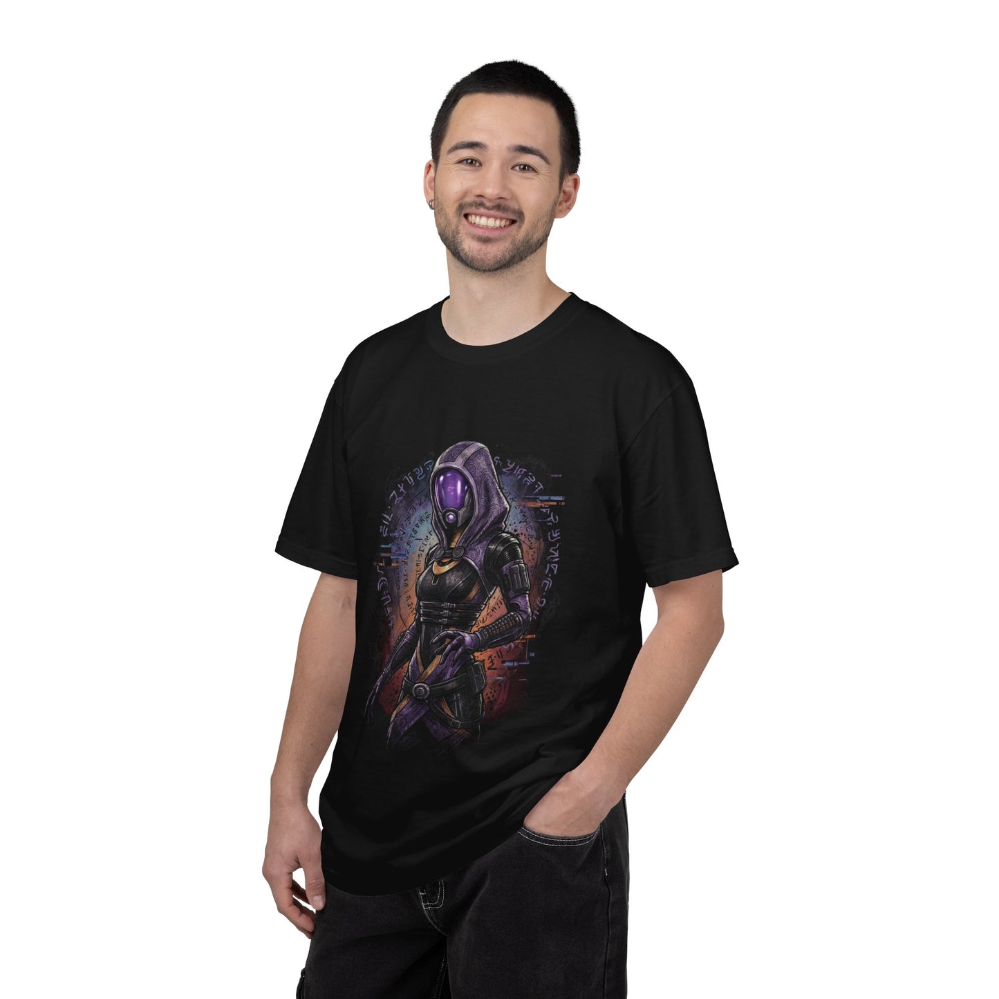 Tali Zorah Mass Effect Quarian Suit Hood Icon Premium T-Shirt