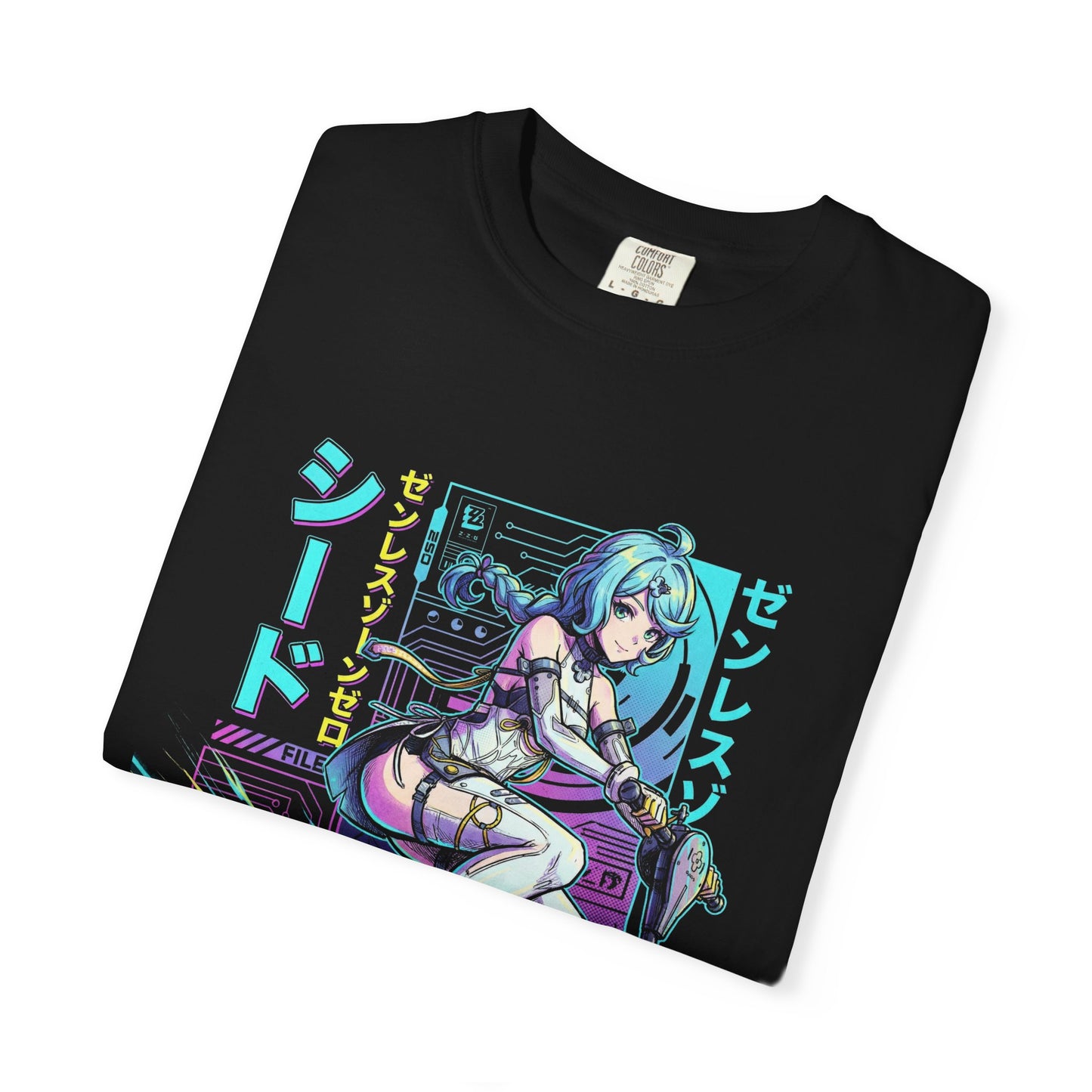 Zenless Zone Zero Seed Retro Retrowave Electric Demon Premium T-Shirt