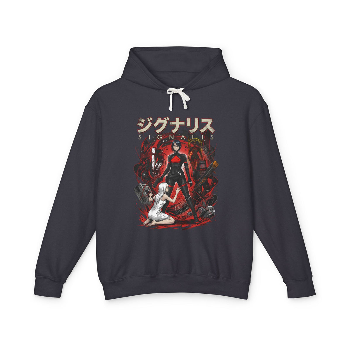 Signalis Eusan Nation Propaganda Surveillance Dystopia Art Unisex Premium Hoodie